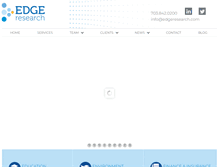 Tablet Screenshot of edgeresearch.com